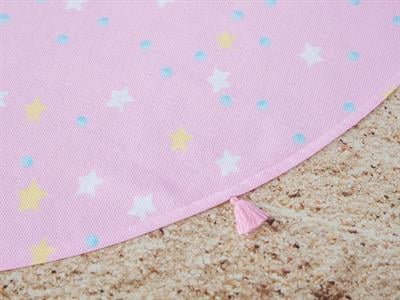 Pastel Lovers ПЛАЖНА ХАВЛИЯ Кръгла Отпечатано 150 cm Light Pink,