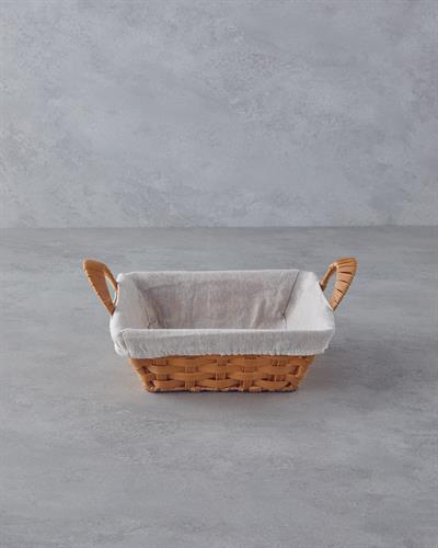 Pastoral Кошница За Хляб Пластмасов ратан 30x23x11,5 см Бежов