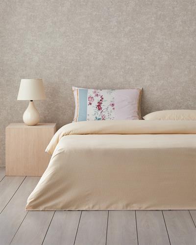 Спален Комплект Единичен Памучен 160x200 см Зелен - Жълт