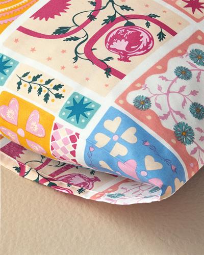 Patch Harmony Калъфка За Възглавница 2 бр. Лесно за гладене 50x70 см Розов