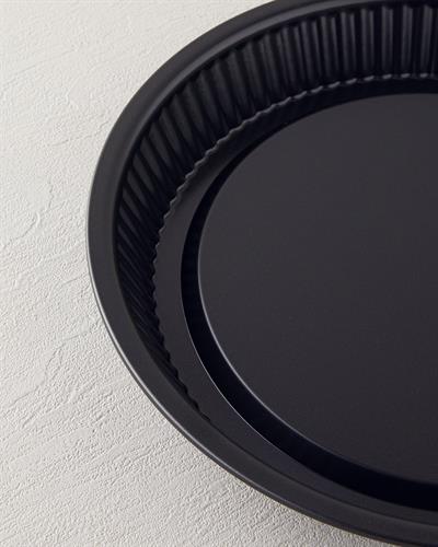 Patisserie Форма За Кекс Класическа 4 части Въглеродна стомана 25x26x26x28 см Черен