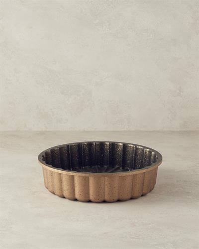 Patisserie Lena Форма За Кекс Алуминиева отливка 25 см Златен