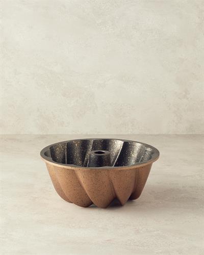 Patisserie Nera Форма За Кекс Алуминиева отливка 25 см Златен