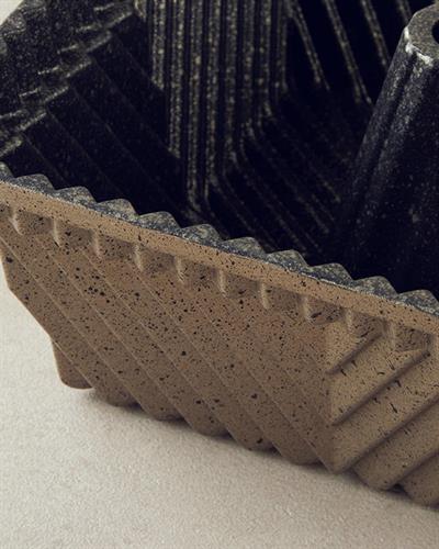 Patisserie Square Форма За Кекс Алуминиева отливка 22 см Златен-Сребърен