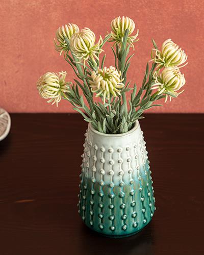 Paul Ваза 11x11x16,5 cm Зелен