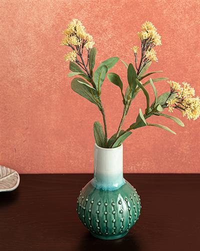 Paul Ваза 13x13x18.5 см Зелен