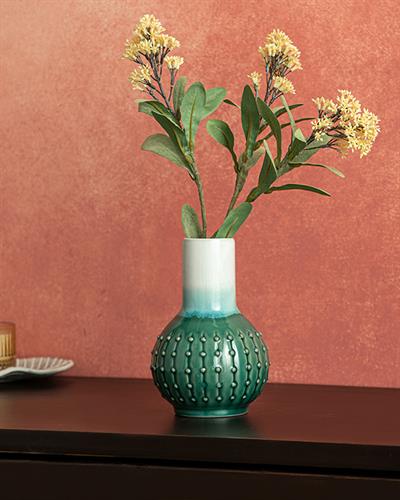 Paul Ваза 13x13x18.5 см Зелен