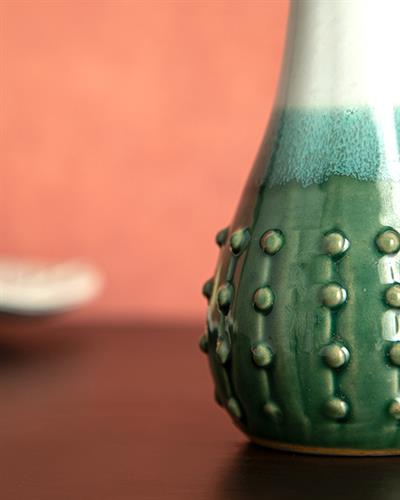 Paul Ваза 7x7x15 cm Зелен