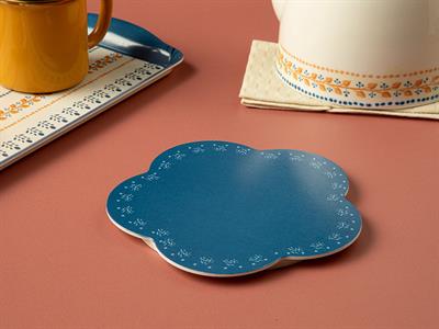 Peace Flower Нихале Меламин, Синьо, 18 Cm