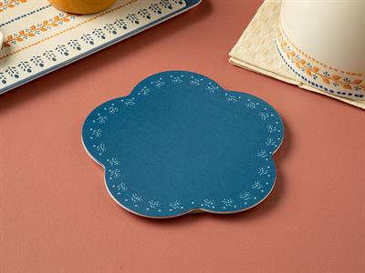 Peace Flower Нихале Меламин, Синьо, 18 Cm