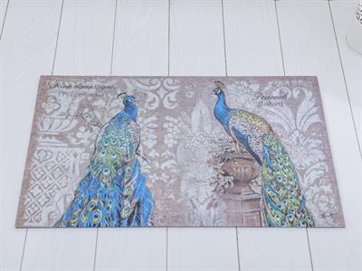 Peacock ИЗСТРИВАЛКА Отпечатано 45x75 cm Stone Color