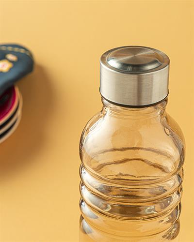 Pearly Glass Bottle 500 ml Brown