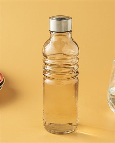 Pearly Glass Bottle 500 ml Brown