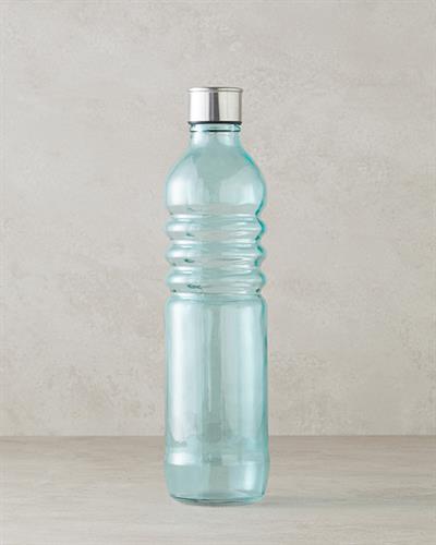 Pearly Glass Bottle 500 ml Blue
