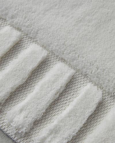 Pearly Комплект Постелки За Баня Памучен 60x90 + 40x60 см Екрю