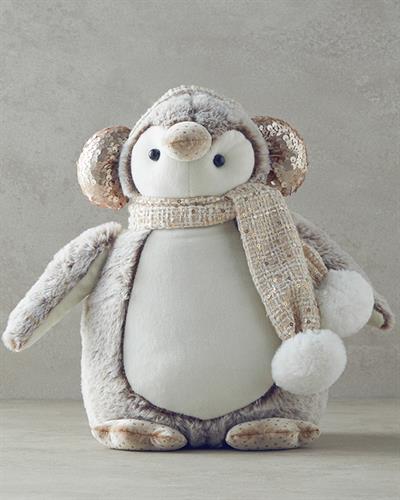 Penguin Decorative Object 20x14x33 cm Light Brown.