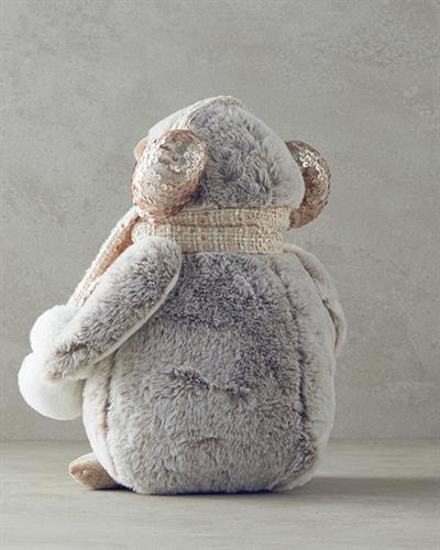 Penguin Decorative Object 20x14x33 cm Light Brown.