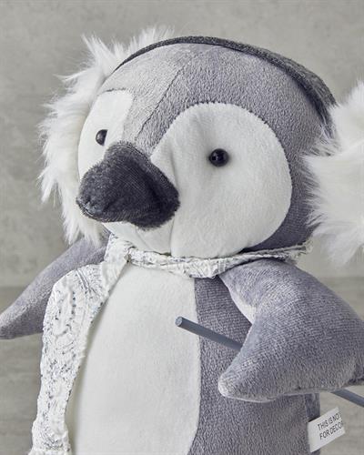 Penguin Decorative Object Gray