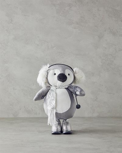 Penguin Decorative Object Gray