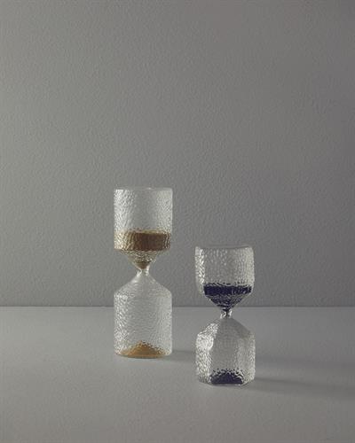 Pentagonal Пясъчен Часовник 15 мин. Стъкло 6,5x6,5x15 см Черен