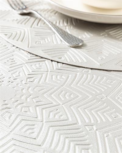 Peonia Американзки Сервиз 2Бр., Полиуретан, Сребристо, 38 Cm