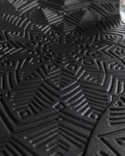 Peonia Американзки Сервиз 2Бр., Полиуретан, Черно, 38 Cm