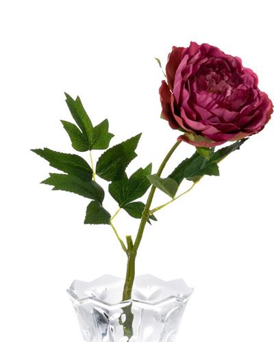 Peony Изкуствено Цвете 45 см Пепел от рози