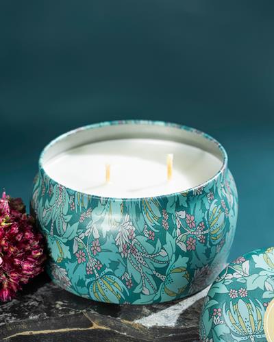 Peony Breeze Scented Candle 227 gr Yellow