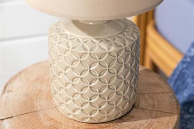 Pera Абажур Кремово, 25 X 25 X 42 Cm