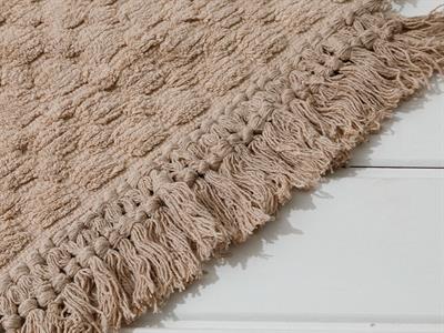 Pera ПОСТЕЛКА ЗА БАНЯ КО Памучен 60x90 + 40x60 cm Beige