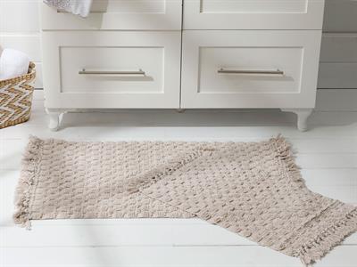 Pera ПОСТЕЛКА ЗА БАНЯ КО Памучен 60x90 + 40x60 cm Gray