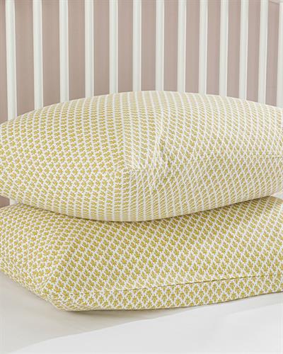 Petit Florets Калъфка За Възглавница 2 бр. Памучен 50x70 см Киви зелено