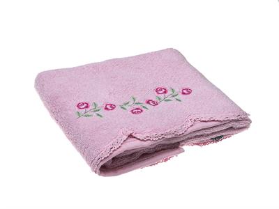 Petit Roses ХАВЛИЯ ЗА ЛИЦЕ Бродирани 50x80 cm Light Pink,