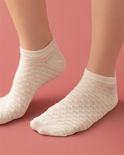 Petra Чорапи Дамски Единичен, Памучен, Екру, 36-40