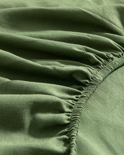 Pine Forest Спално Бельо Компле Единичен Размер, Памучен, Зелено, 160 X 220 Cm