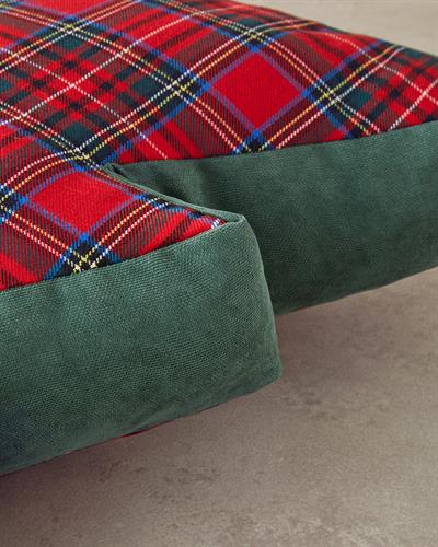 Pine Tree Декоративна Възглавница Тъкан 38x45 см Червен