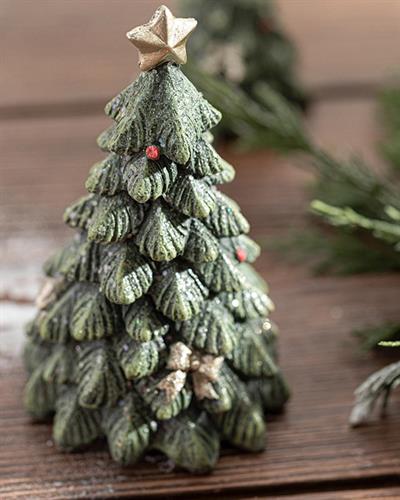 Pine Tree Дрънкулка Зелено, 6 X 6 X 11 Cm