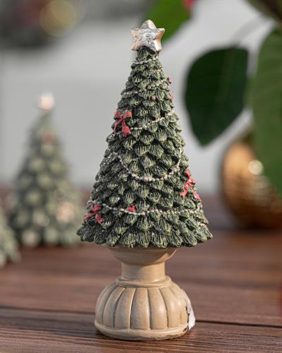 Pine Tree Дрънкулка Зелено, 8 X 8 X 18,5 Cm