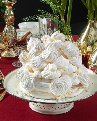 Pine Tree Band Фанус За Кекс Емайлиран, Зелено, 31 Cm