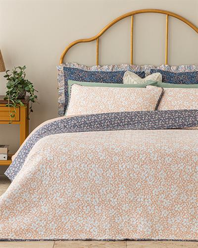 Pink Bliss Покривка За Легло Комплект Двоен Размер, Многофункционален, Розово, 200 X 220 Cm