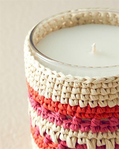 Pink Line Scented Candle 220 g