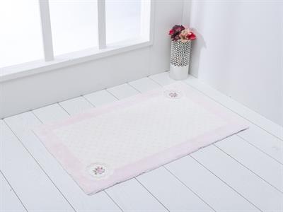 Pink Rose ПОСТЕЛКА ЗА БАНЯ Бродирани 60x100 cm Pink