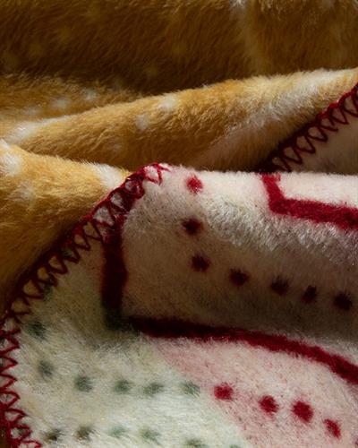 Pinus Тв Одеяло Акрил 130x170 см Горчица