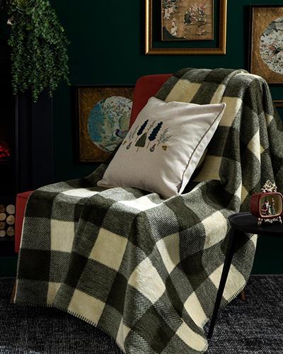 Plaid Тв Одеяло Акрил 130x170 см Зелен