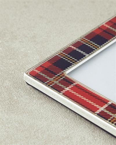 Plaid Висящ Аксесоар С рамка 7,5x10 cm Бордо