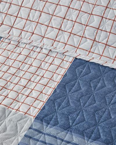 Plaid Harmony Многофункционално Покривало Двоен 200x220 см Син