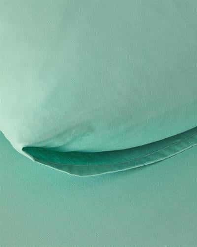 Plain КОМПЛЕКТ ЧАРШАФИ С Л За един човек Памучен 100x200 cm Green