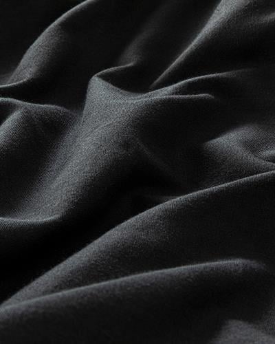 Plain Cottony For One Person Duvet Cover Set 160x220 cm Black