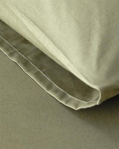 Plain Cotton Double Person Fitted Sheet Set 160x200 cm Koyu Yeşil