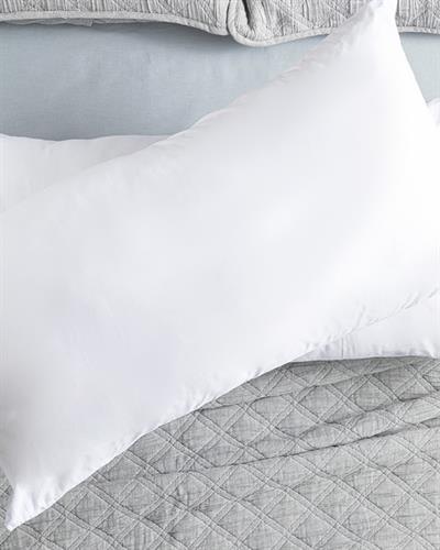 Plain Калъфка За Възглавница 2 бр. Памучен 50x90 см Бял